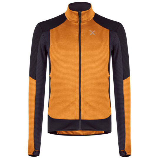 Polaire full-zip homme STRETCH COLOR MAGLIA 68 orange Montura