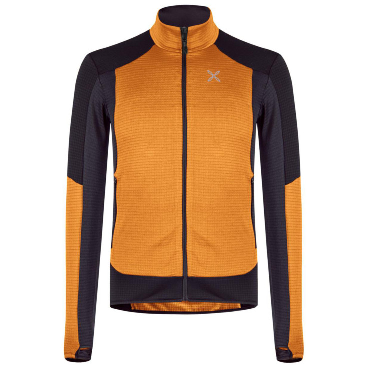 Polaire full-zip homme STRETCH COLOR MAGLIA 68 orange Montura