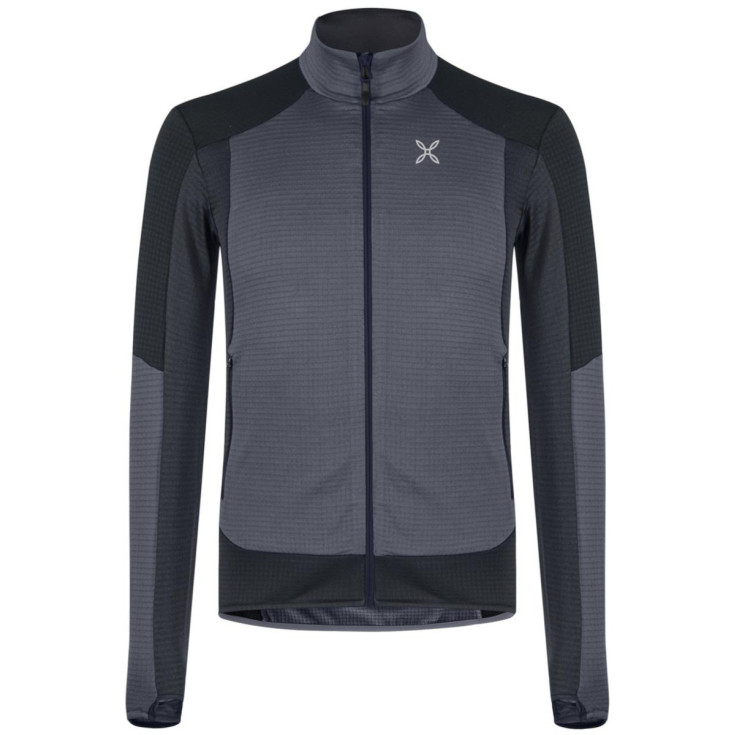 Polaire full-zip homme STRETCH COLOR MAGLIA 890-graphite Montura