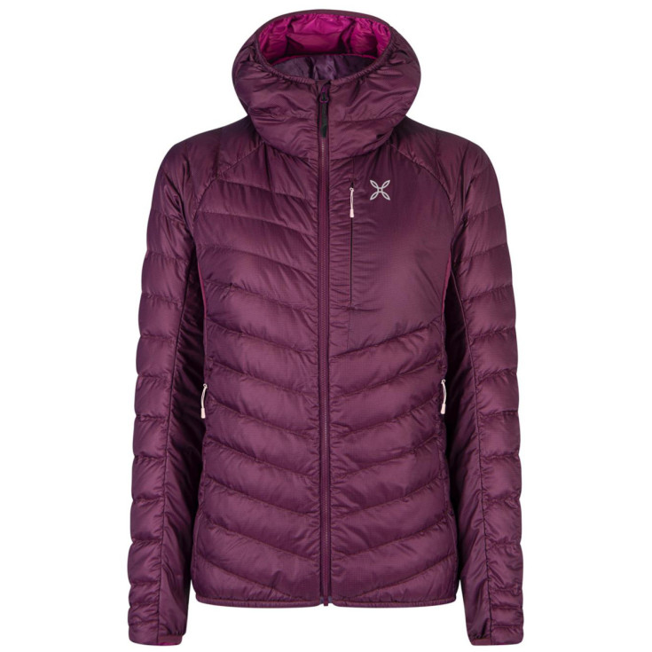 Doudoune à capuche femme PURE DUVET WOMAN vinaccia Montura