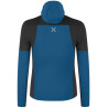 Polaire à capuche homme SMOOTH MAGLIA 8768 deep-blue Montura