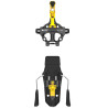 Fixation ski de rando avec freins-skis RT 11 EVO yellow ATK Bindings 2025