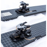Fixation ski de rando avec freins-skis TIMEPACER 12 black ATK Bindings 2025