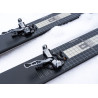 Fixation ski de rando avec freins-skis TIMEPACER 12 black ATK Bindings 2025