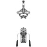 Fixation ski de rando avec freins-skis TIMEPACER 12 black ATK Bindings 2025