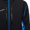Veste imperméable homme TAISS PRO HS Hooded 3L Jacket noir-bleu Mammut 25