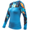 Tee-shirt femme laine Mérinos W'S MERINO IMPRESS LS universe-blue SENSOR