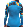 Tee-shirt femme laine Mérinos W'S MERINO IMPRESS LS universe-blue SENSOR