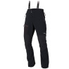 Pantalon softshell homme avec zip et guêtres COULOIR PLUS noir Directalpine