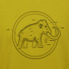 Tee-shirt 100% coton bio homme CORE T-SHIRT LINES aura Mammut 2025