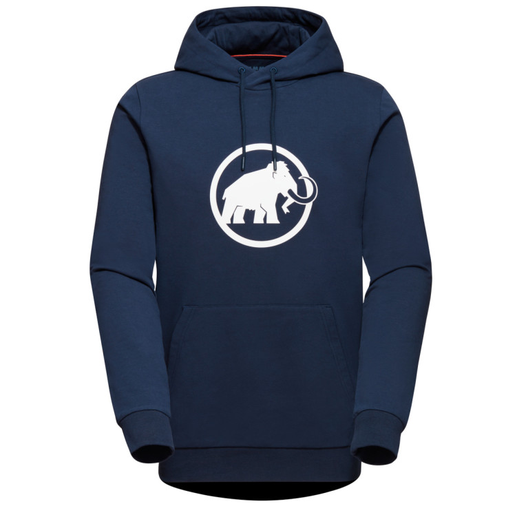 Sweat à capuche homme ML HOODY bleu-marine Mammut 2025