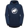 Sweat à capuche homme ML HOODY bleu-marine Mammut 2025