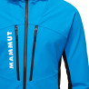 Veste Softshell à capuche homme AENERGY HYBRID Hooded Jacket glacier-blue Mammut 2025