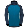 Polaire à capuche homme ACONCAGUA ML HOODED deep-ice marine Mammut 2025