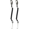 Fixation ski de rando enfant OAZO 4 lime Plum 2025 (avec leash)