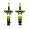 Fixation ski de rando enfant OAZO 4 lime Plum 2025 (avec leash)