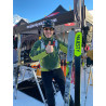 Fixation ski de rando avec frein-skis XENIC 10 lime FRITSCHI Swiss Bindings 2025