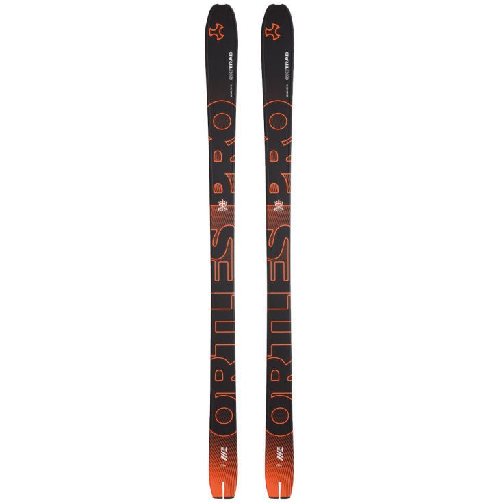 Ski de rando léger ORTLES PRO 85 noir-orange SkiTrab 2025