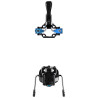 Fixation ski-alpinisme GARA TITAN + ST 65mm bleu SkiTrab 26