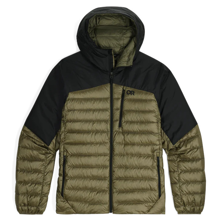 Doudoune Montagne homme HELIUM DOWN HOODIE ranger-green Outdoor Research 2025