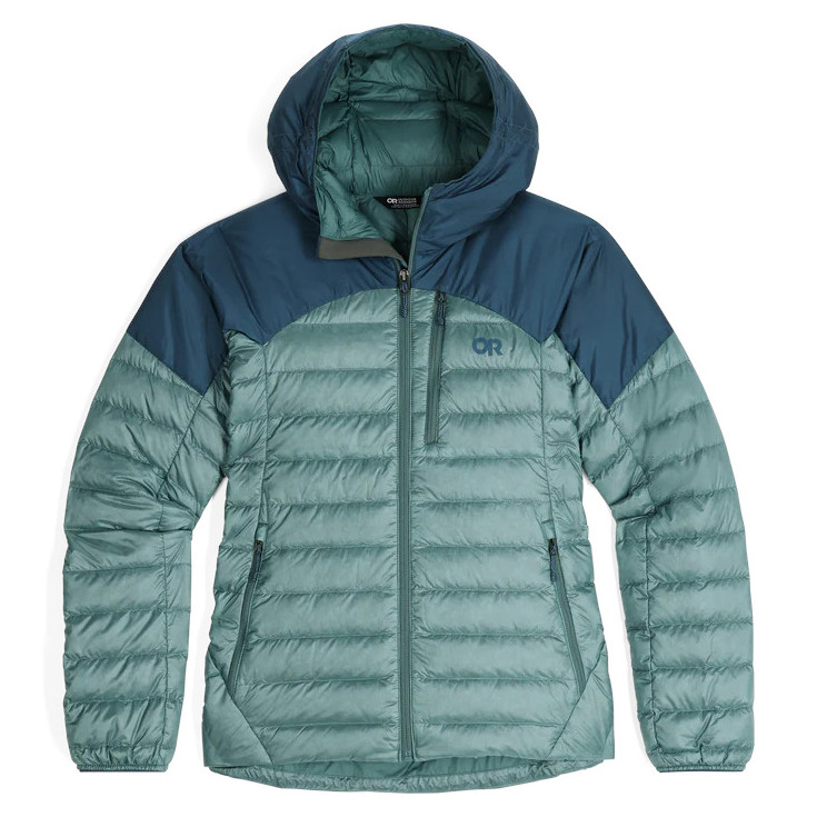 Doudoune Montagne femme HELIUM DOWN HOODIE WOMEN neptune-harbor Outdoor Research