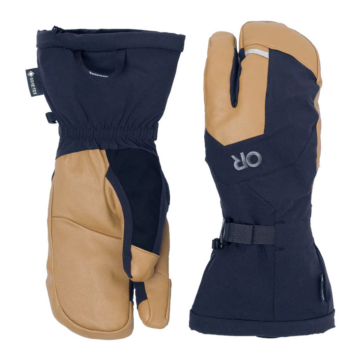 Gants 3 doigts GORE-TEX Arete Modular 3 FINGERS GLOVES dark-natural Outdoor Research 2025