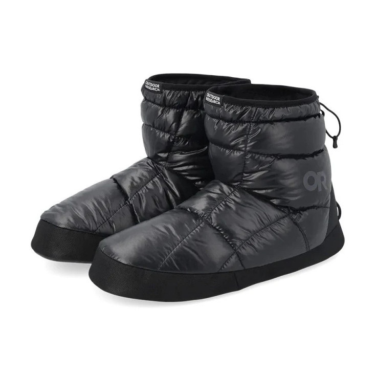 Chaussons homme expédition TUNDRA AEROGEL BOOTIES MEN black Outdoor Research