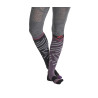 Chaussettes ski de rando femme SKI TOUR LONG SOCKS WOMAN noir-violet Ortovox 2025