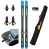 Pack ski de rando polyvalent RADICAL 88 bleu-jaune Dynafit 2025