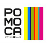 Peau ski de rando 100% mohair RACE PRO GRIP 85mm rose POMOCA 2025 ( en vente au mètre)
