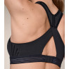 Brassière sport femme BRA 38 noire HÄSTKO