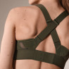 Soutien-gorge de sport femme BRA 91 kaki HÄSTKO