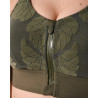 Soutien-gorge de sport femme BRA 91 kaki HÄSTKO