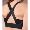 Soutien-gorge de sport femme BRA 91 noir HÄSTKO