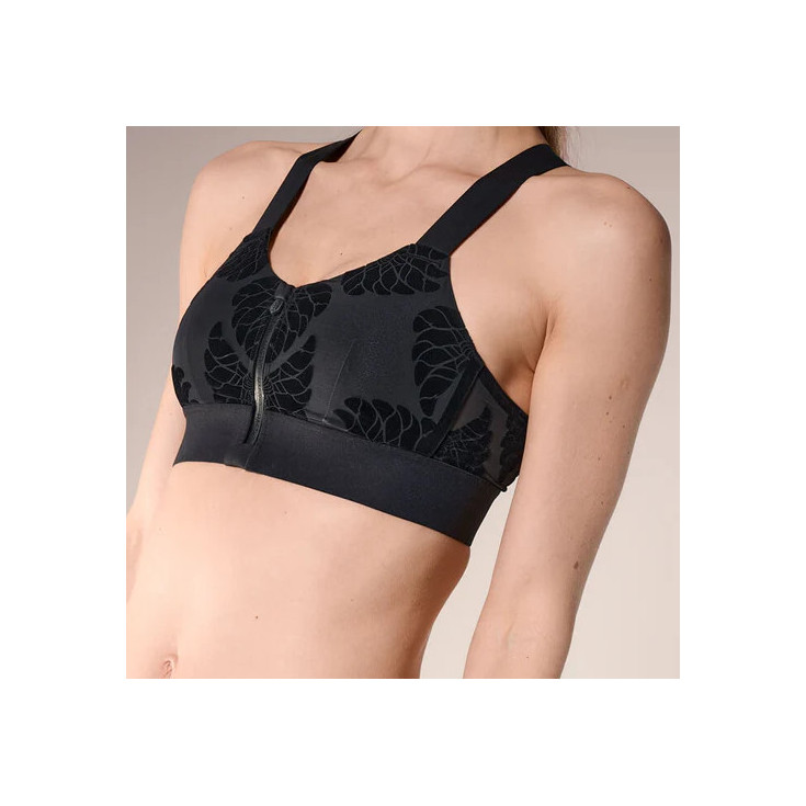 Soutien-gorge de sport femme BRA 91 noir HÄSTKO