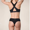 Culotte de sport femme TANGA 23 noir HÄSTKO