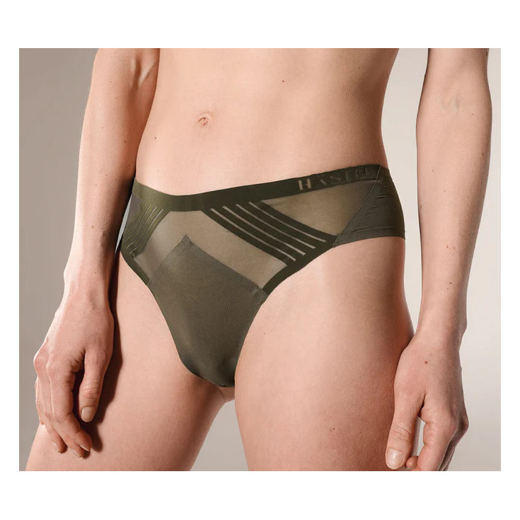 Culotte de sport femme TANGA 23 kaki HÄSTKO