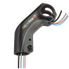 Potence vélo Ahead HIGH BARRACUDA 28,6/31,8 de 90mm 45° Aluminium noire ERGOTEC