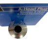Bouchon de direction A-Head 1-1/8" étoile aluminium 25,4mm XLC