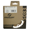 Plateau 26 dents vélo ROUTE 74mm argent 5083 STRONGLIGHT