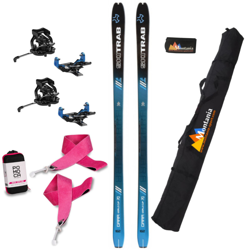 Pack ski-alpinisme GARA AERO WORLD CUP 64 bleu Skitrab 2025 Pack ski-alpinisme GARA AERO WORLD CUP 64 bleu Skitrab 2025