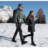 Chaussures raquettes à neige homme SHAN WP noire TREZETA
