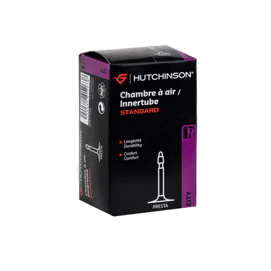 Chambre à air vélo en boite 700 x 37-50 Presta VF 48mm HUTCHINSON