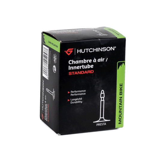 Chambre à air vélo en boite VTT 26" x 1,30/1,65 Presta VF 48mm HUTCHINSON