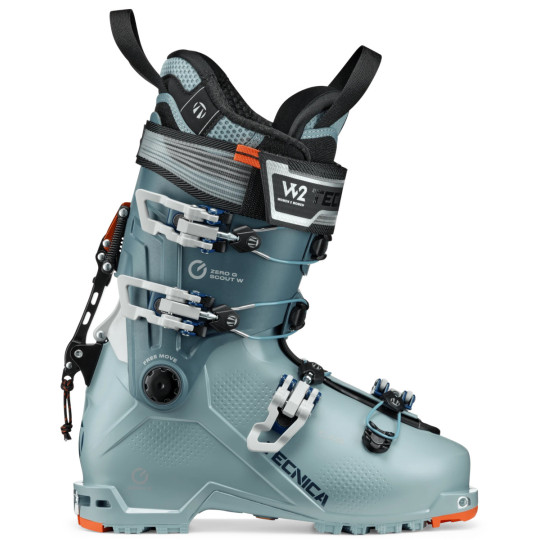 Chaussure ski de rando femme ZERO G TOUR SCOUT WOMEN bleu-lichen Tecnica 25