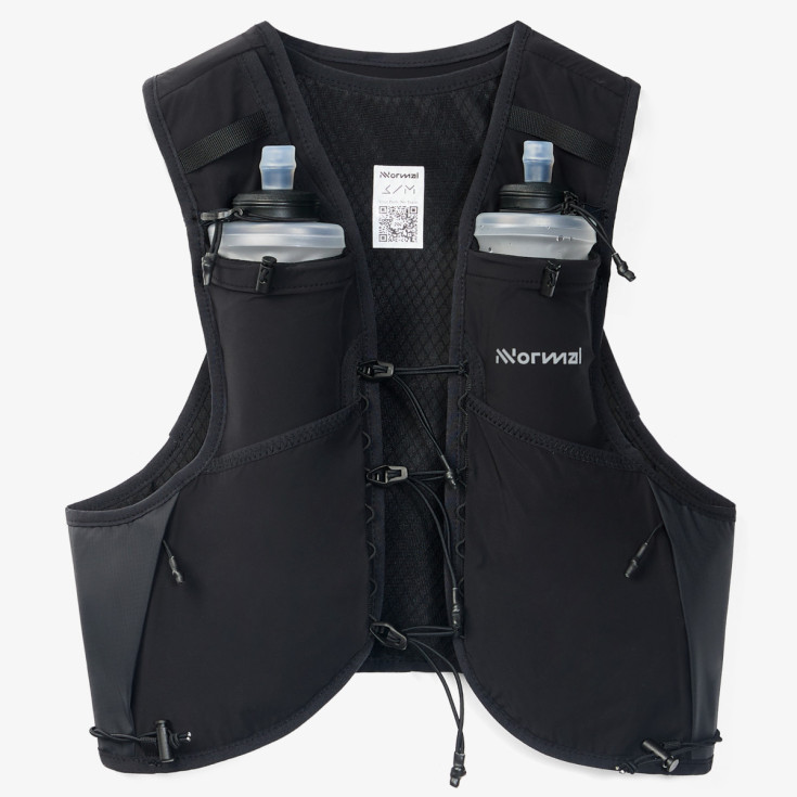 Gilet Trail Running RACE VEST noire NNORMAL 2025