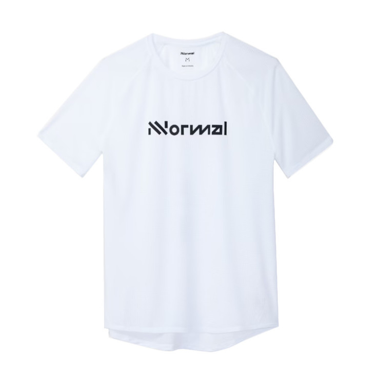 Tee-shirt Trail Running homme RACE T-SHIRT blanc NNORMAL 2025