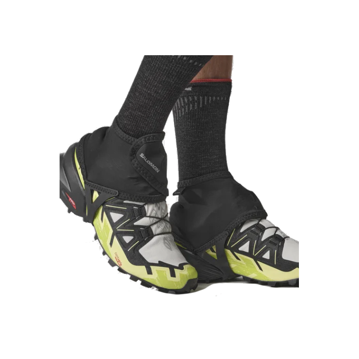 Guêtres Trail Running TRAIL GAITERS LOW noires Salomon 2025