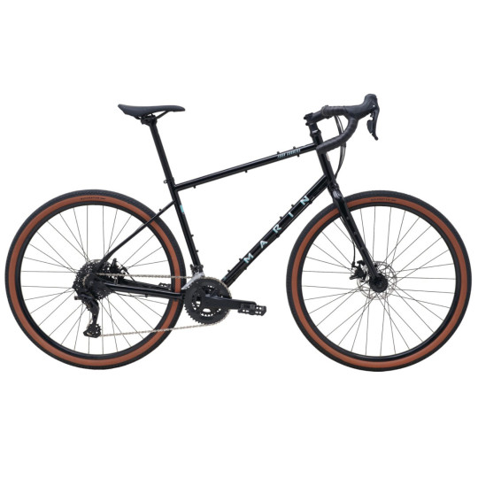Vélo Gravel acier FOUR CORNERS 1 700C (SWORD) black MARIN BIKES 2025