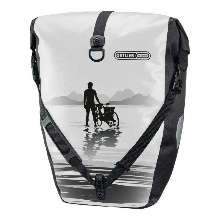 Sacoche vélo arrière BACK-ROLLER DESIGN 1 x 20L lake ORTLIEB Edition limitée